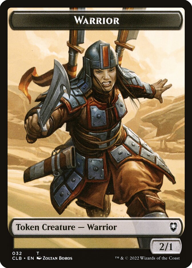 Warrior — Battle for Baldur's Gate Tokens (TCLB) #32