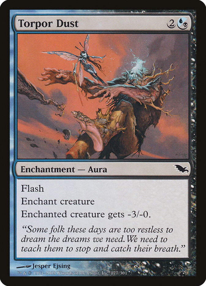 Torpor Dust — Shadowmoor (SHM) #177
