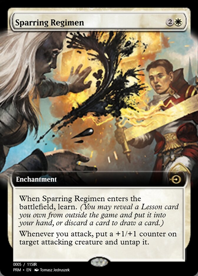 Sparring Regimen — Magic Online Promos (PRM) #89982