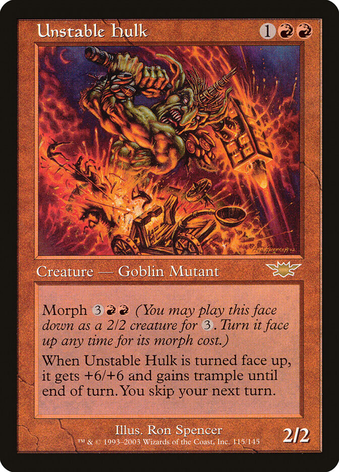 Unstable Hulk — Legions (LGN) #115