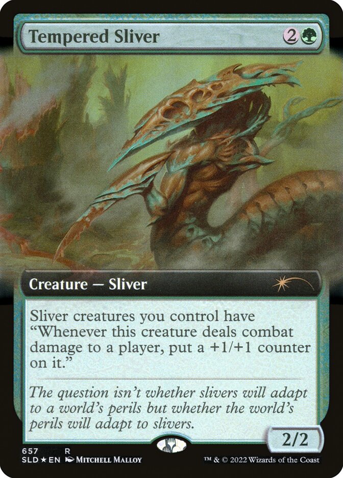 Tempered Sliver — Secret Lair Drop (SLD) #657