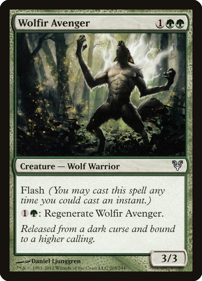 Wolfir Avenger — Avacyn Restored (AVR) #205
