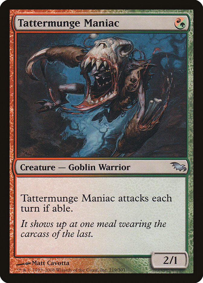 Tattermunge Maniac — Shadowmoor (SHM) #219