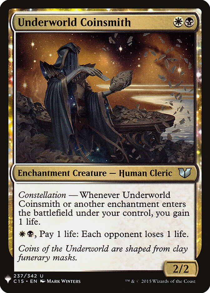 Underworld Coinsmith — The List (PLST) #C15-237