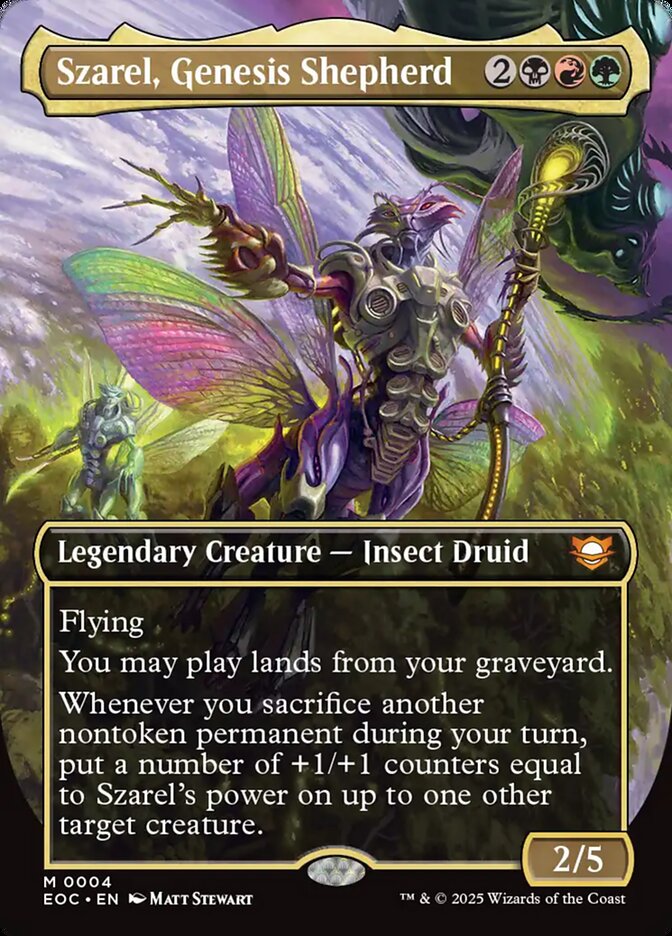 Szarel, Genesis Shepherd — Edge of Eternities Commander (EOC) #4