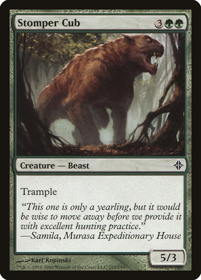 Stomper Cub — Rise of the Eldrazi (ROE) #210