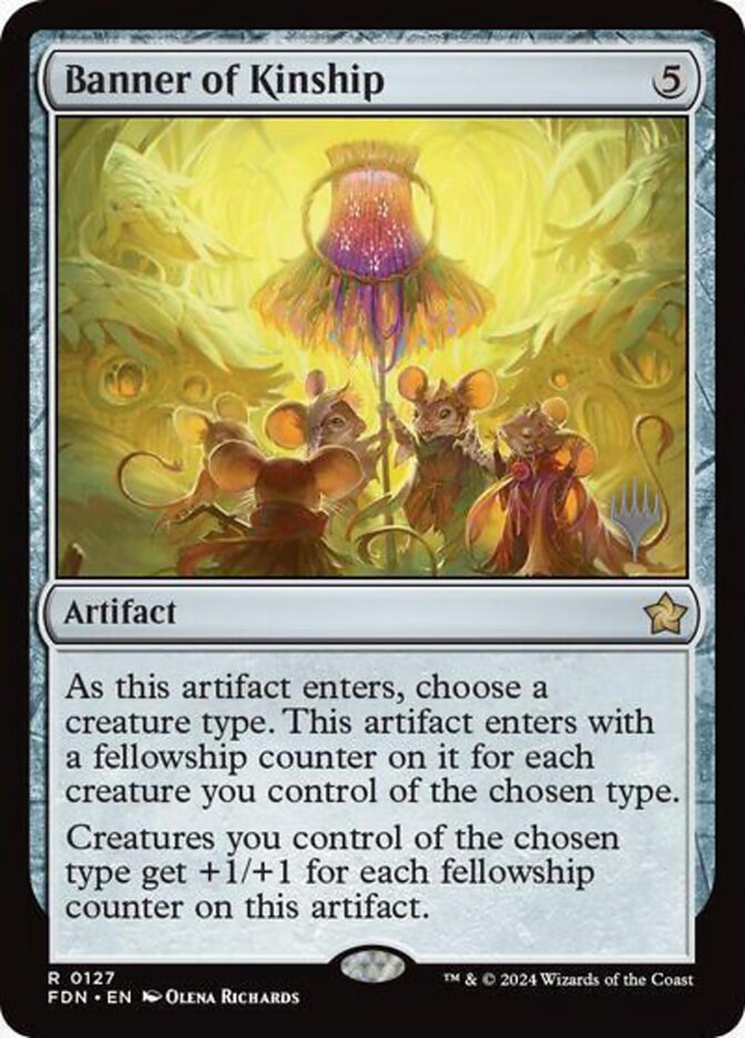 Banner of Kinship — Foundations Promos (PFDN) #127p