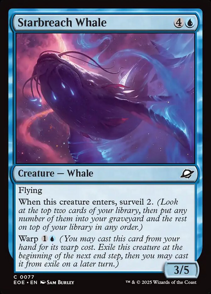 Starbreach Whale — Edge of Eternities (EOE) #77