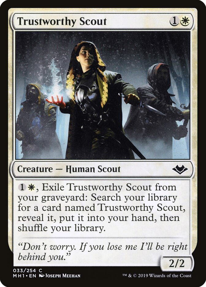 Trustworthy Scout — Modern Horizons (MH1) #33