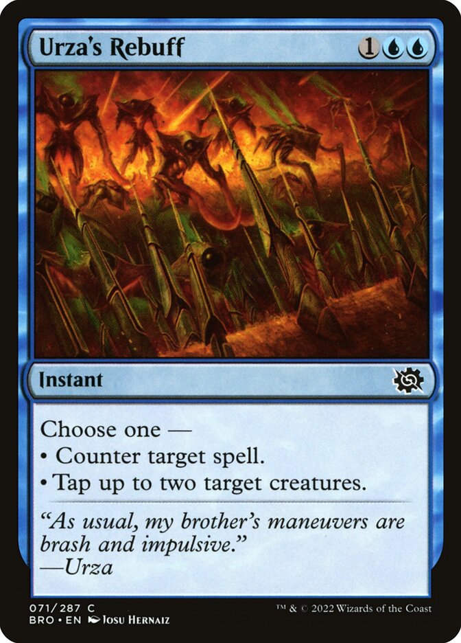 Urza's Rebuff — The Brothers' War (BRO) #71