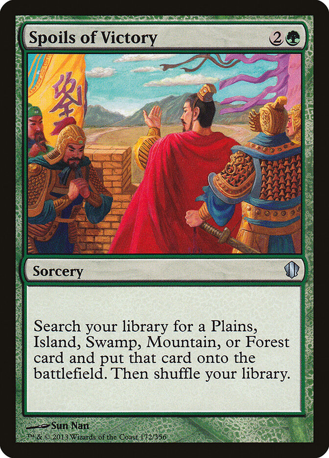 Spoils of Victory — Commander 2013 (C13) #172