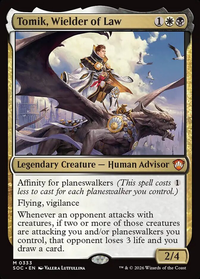 Tomik, Wielder of Law — Secrets of Strixhaven Commander (SOC) #333