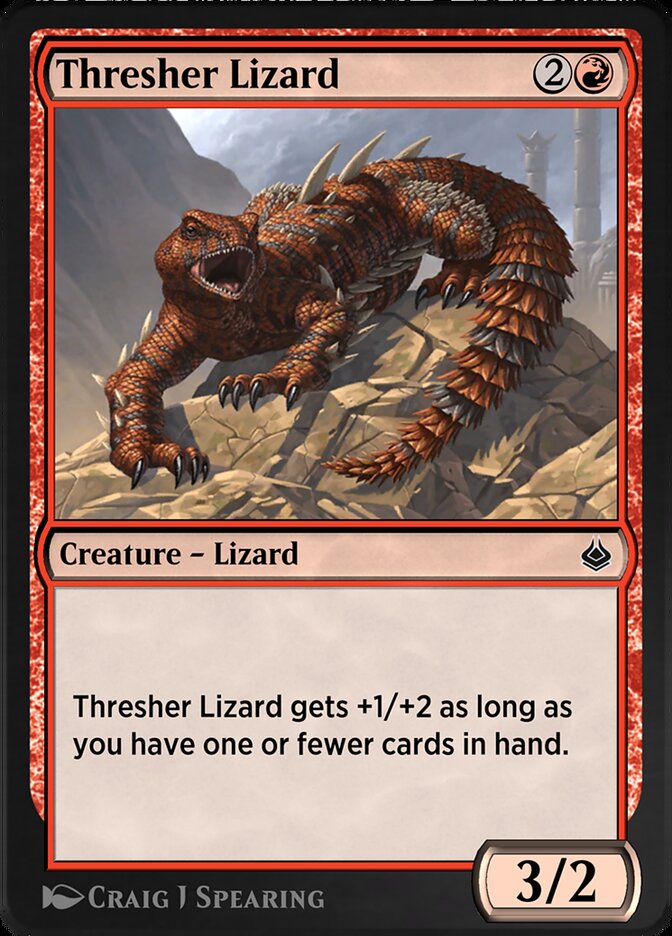 Thresher Lizard — Amonkhet Remastered (AKR) #178
