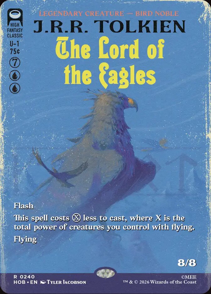 The Lord of the Eagles — The Hobbit (HOB) #240