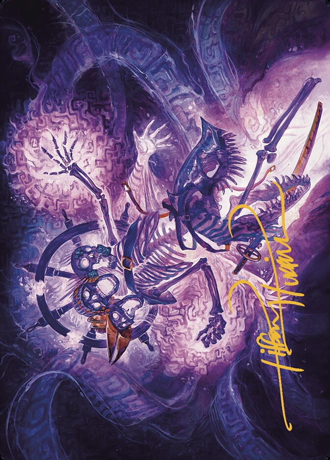 The Grim Captain // The Grim Captain — The Lost Caverns of Ixalan Art Series (ALCI) #41