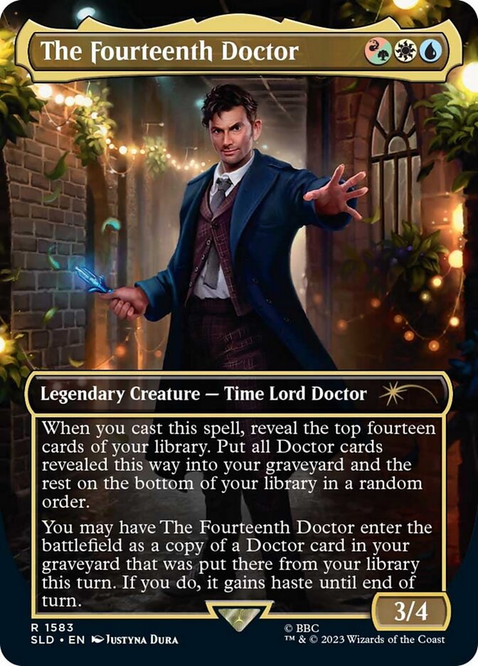 The Fourteenth Doctor — Secret Lair Drop (SLD) #1583