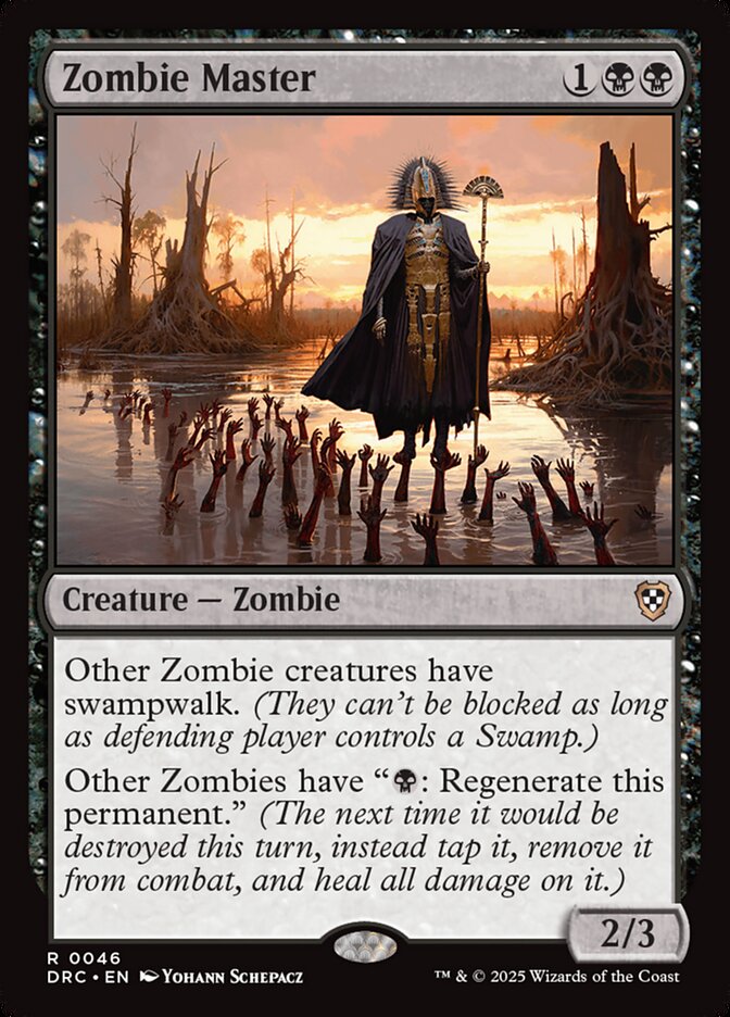 Zombie Master — Aetherdrift Commander (DRC) #46