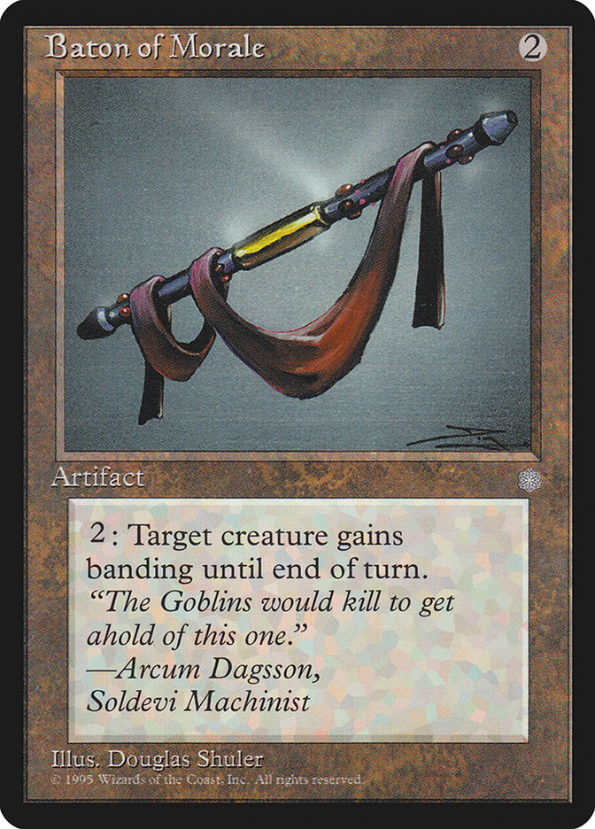 Baton of Morale — Ice Age (ICE) #313