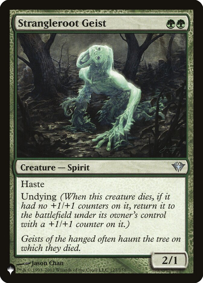 Strangleroot Geist — The List (PLST) #DKA-127