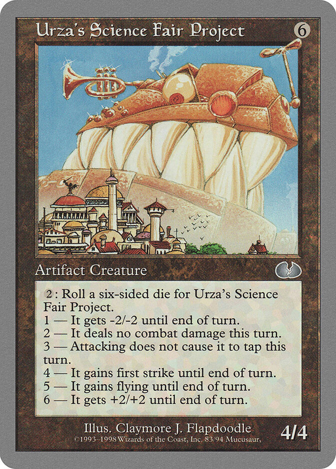 Urza's Science Fair Project — Unglued (UGL) #83