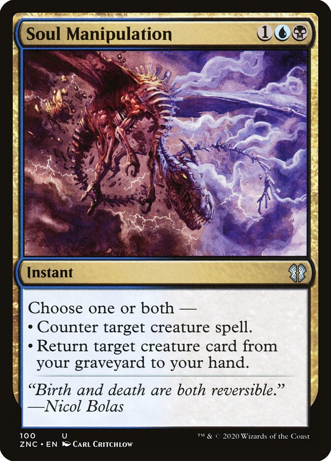 Soul Manipulation — Zendikar Rising Commander (ZNC) #100