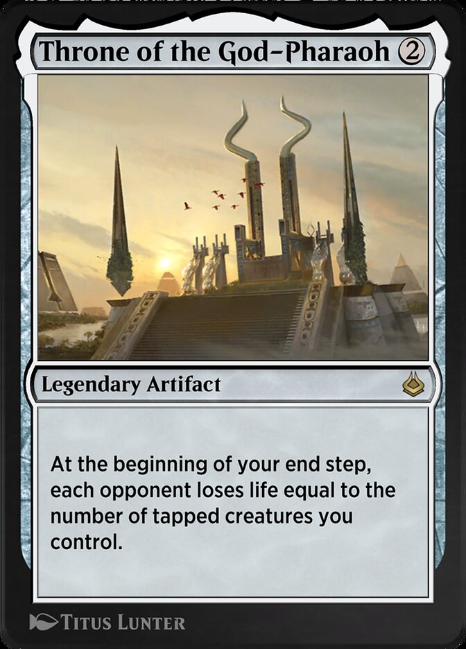 Throne of the God-Pharaoh — Amonkhet Remastered (AKR) #281