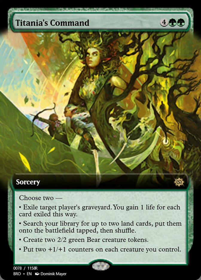 Titania's Command — Magic Online Promos (PRM) #105764