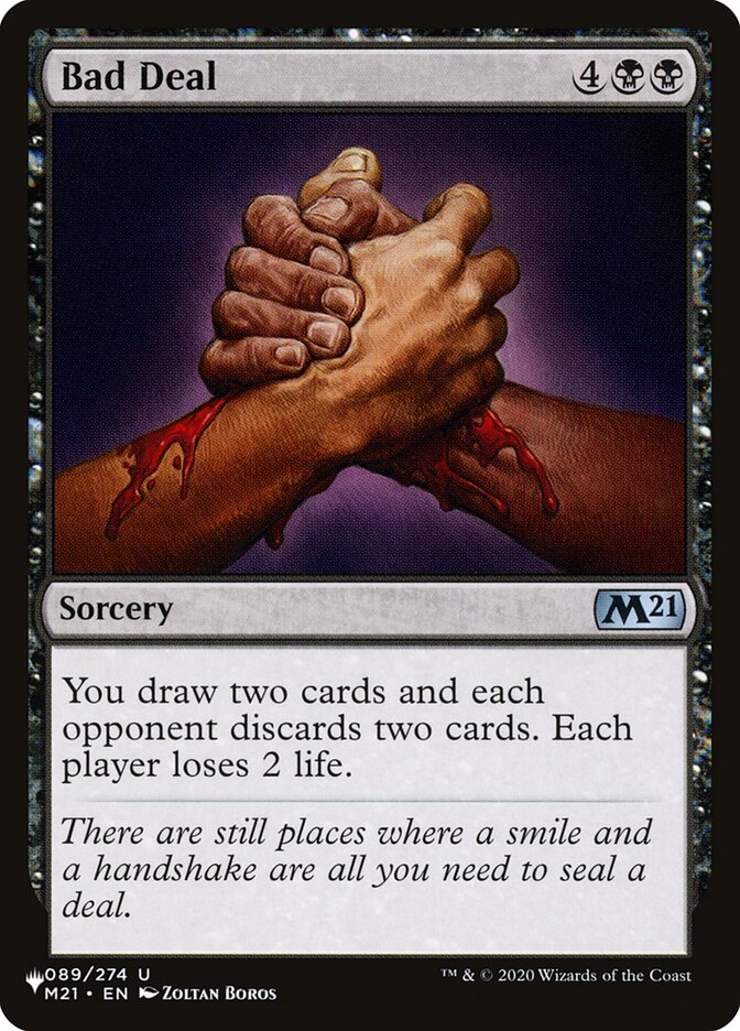 Bad Deal — The List (PLST) #M21-89