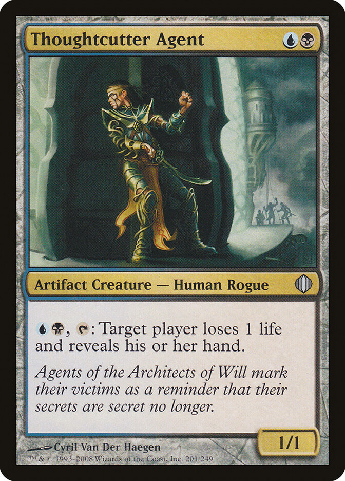 Thoughtcutter Agent — Shards of Alara (ALA) #201