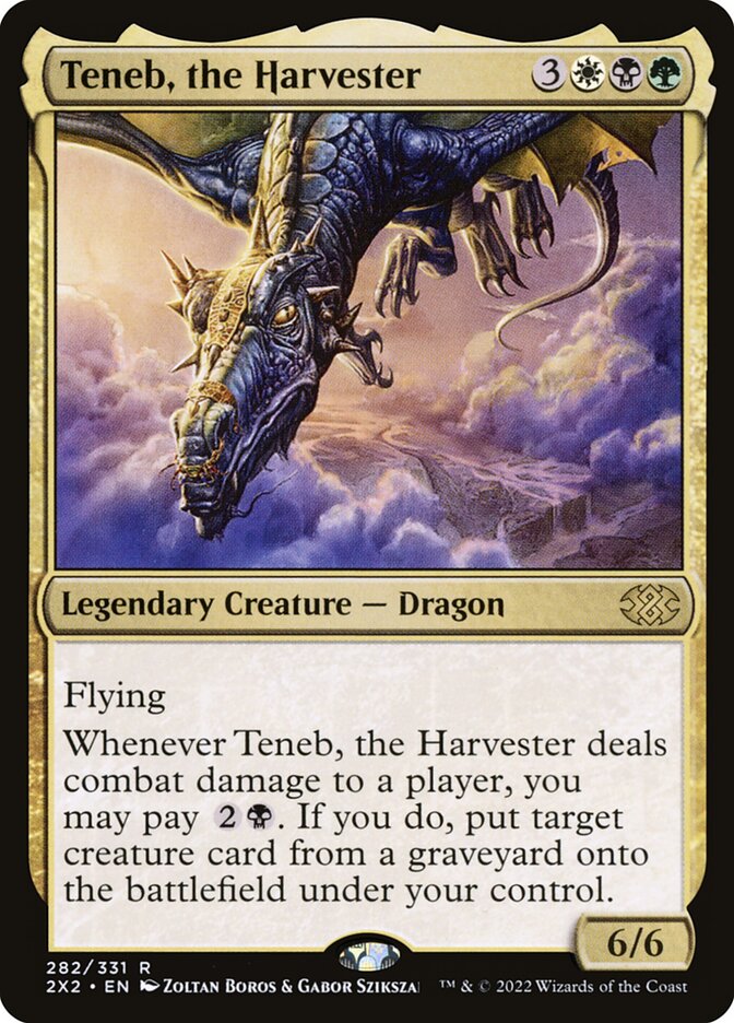 Teneb, the Harvester — Double Masters 2022 (2X2) #282