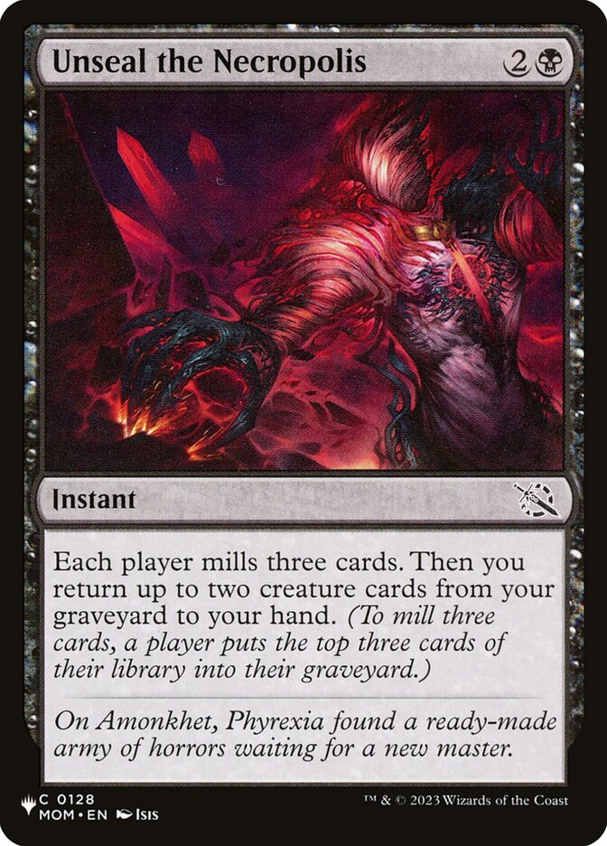 Unseal the Necropolis — The List (PLST) #MOM-128