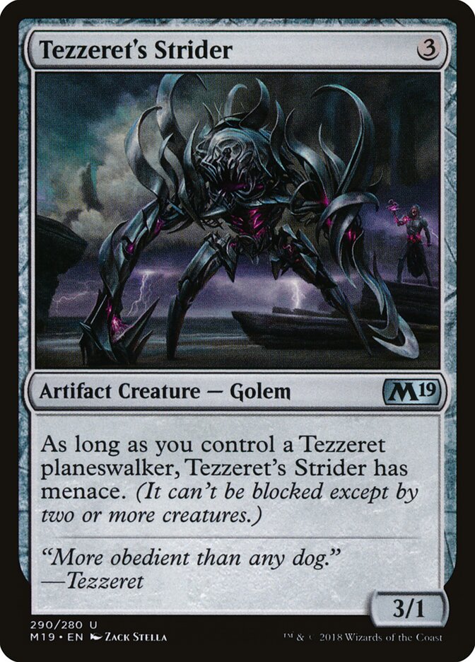 Tezzeret's Strider — Core Set 2019 (M19) #290