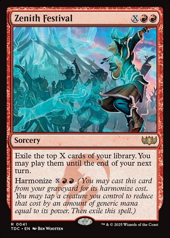 Zenith Festival — Tarkir: Dragonstorm Commander (TDC) #41