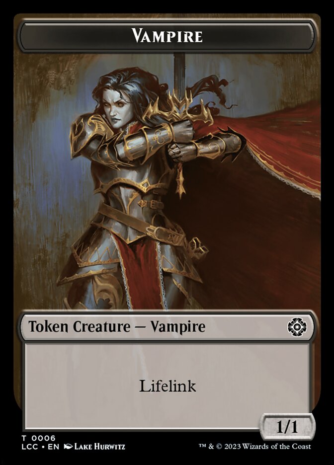 Vampire — The Lost Caverns of Ixalan Commander Tokens (TLCC) #6