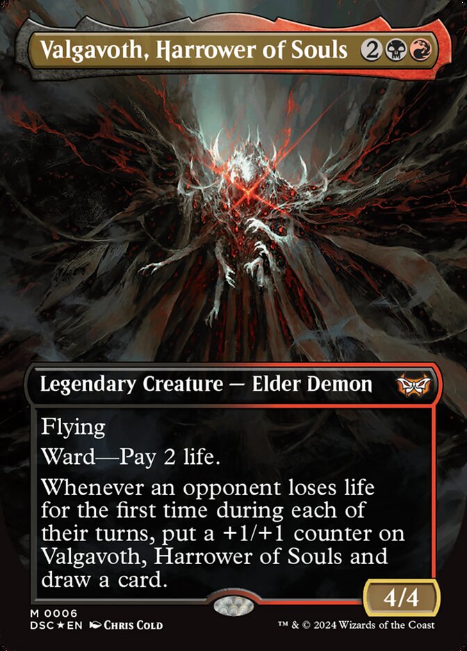 Valgavoth, Harrower of Souls — Duskmourn: House of Horror Commander (DSC) #6