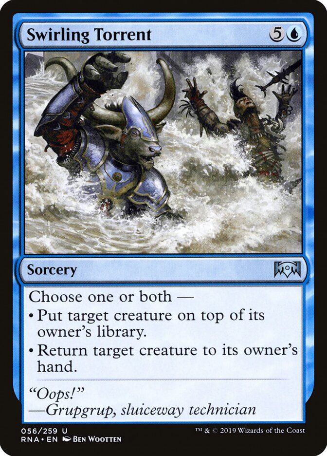 Swirling Torrent — Ravnica Allegiance (RNA) #56