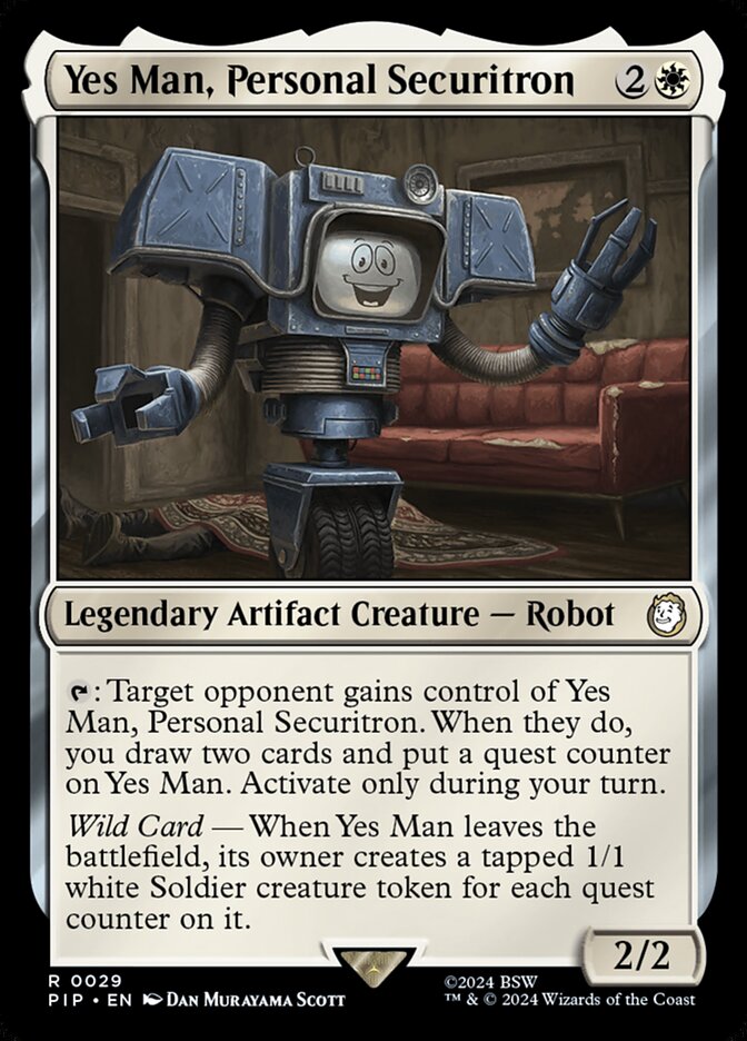 Yes Man, Personal Securitron — Fallout (PIP) #29