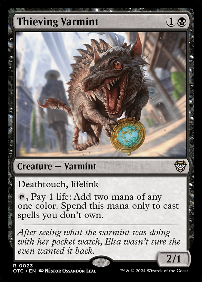 Thieving Varmint — Outlaws of Thunder Junction Commander (OTC) #23