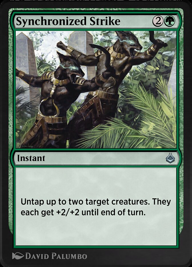 Synchronized Strike — Amonkhet Remastered (AKR) #222