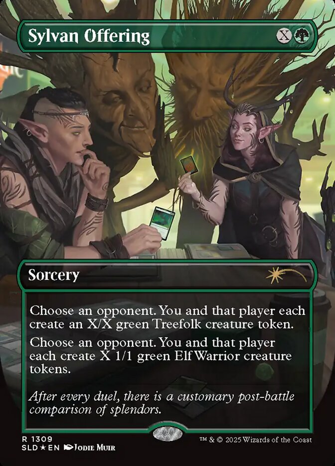 Sylvan Offering — Secret Lair Drop (SLD) #1309