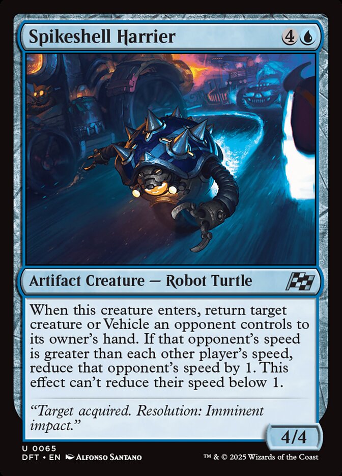 Spikeshell Harrier — Aetherdrift (DFT) #65
