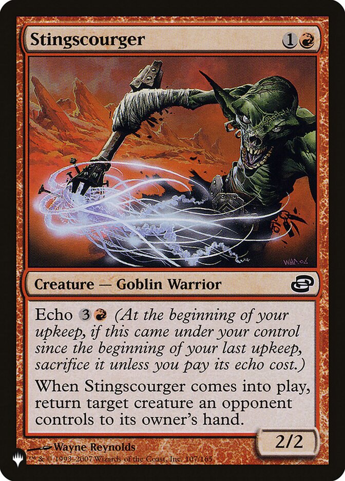 Stingscourger — The List (PLST) #PLC-107