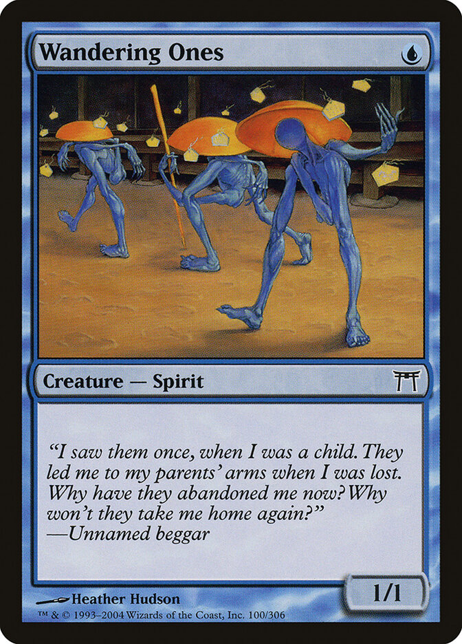 Wandering Ones — Champions of Kamigawa (CHK) #100
