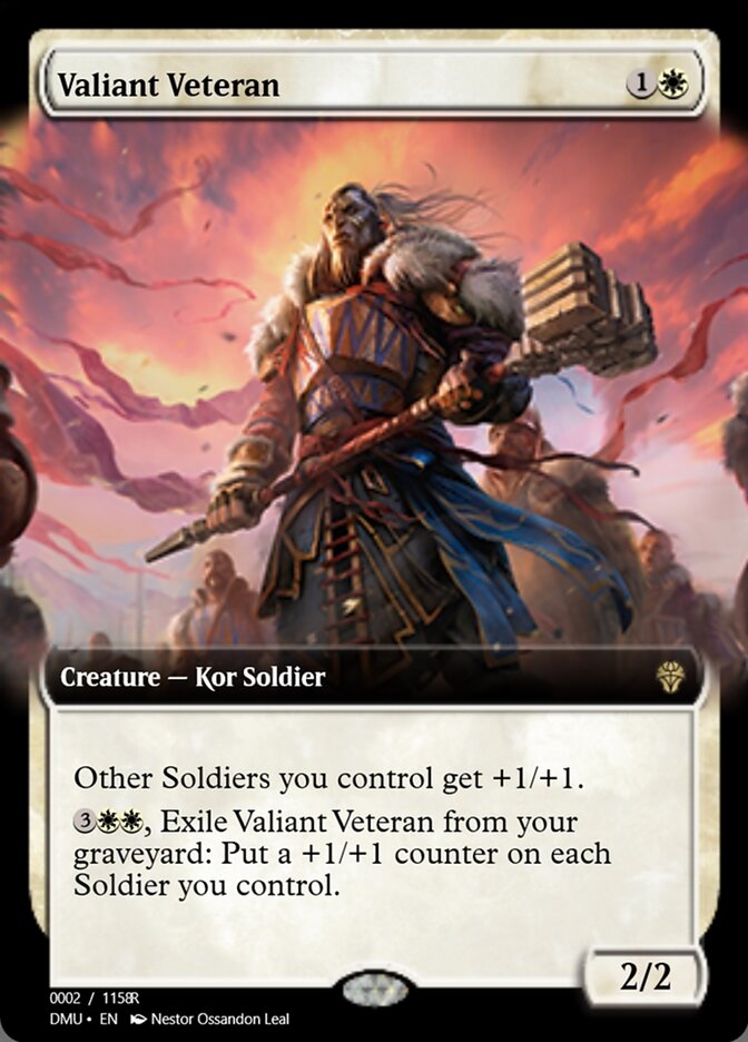 Valiant Veteran — Magic Online Promos (PRM) #103384