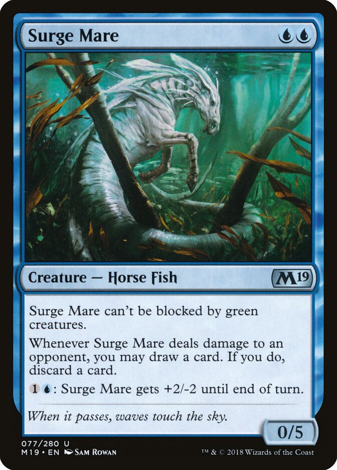 Surge Mare — Core Set 2019 (M19) #77