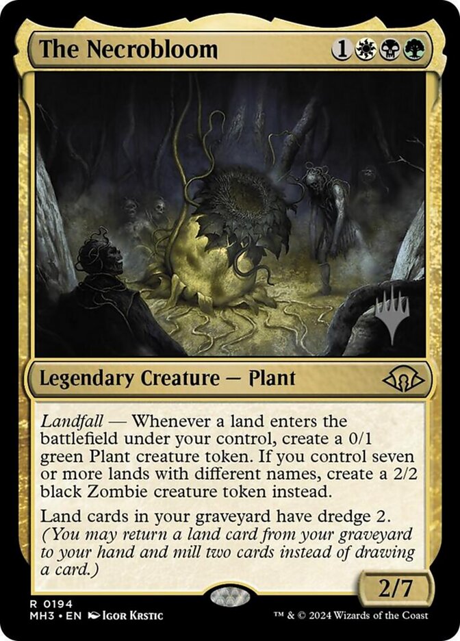 The Necrobloom — Modern Horizons 3 Promos (PMH3) #194p