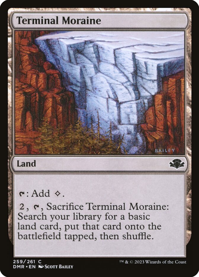 Terminal Moraine — Dominaria Remastered (DMR) #259
