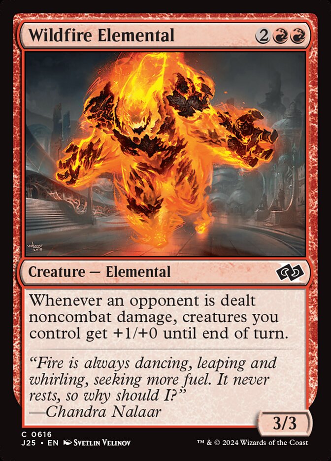 Wildfire Elemental — Foundations Jumpstart (J25) #616