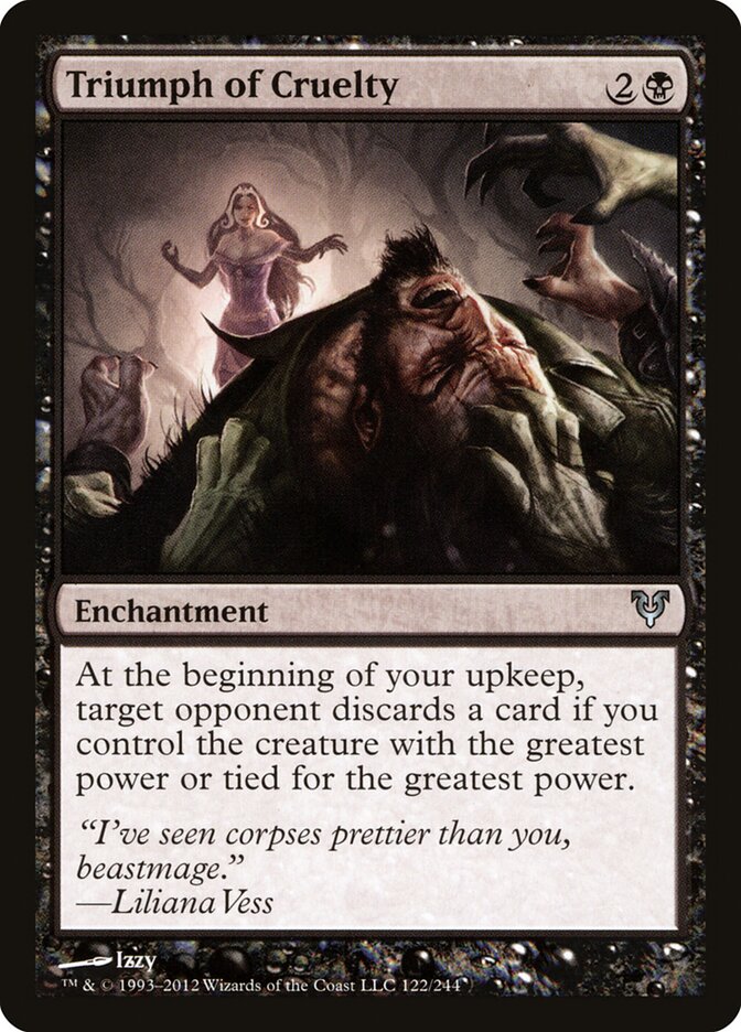 Triumph of Cruelty — Avacyn Restored (AVR) #122