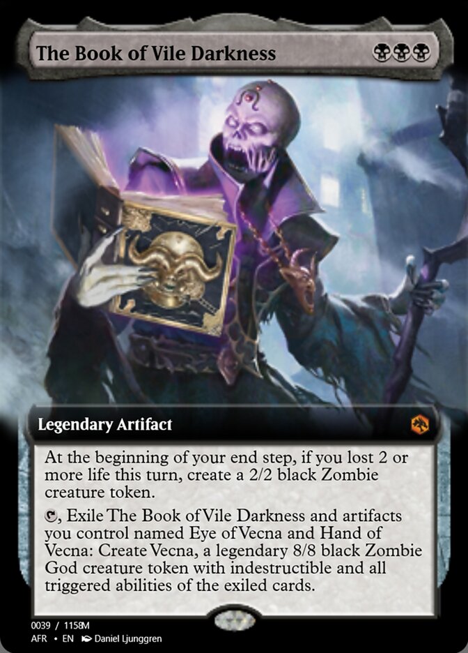 The Book of Vile Darkness — Magic Online Promos (PRM) #92694
